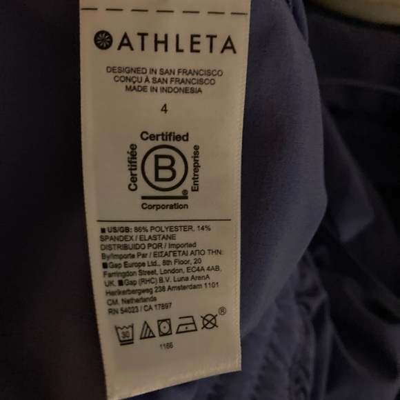 Athleta Arrival Dark Adonis Blue Periwinkle Purple - Picture 8 of 9